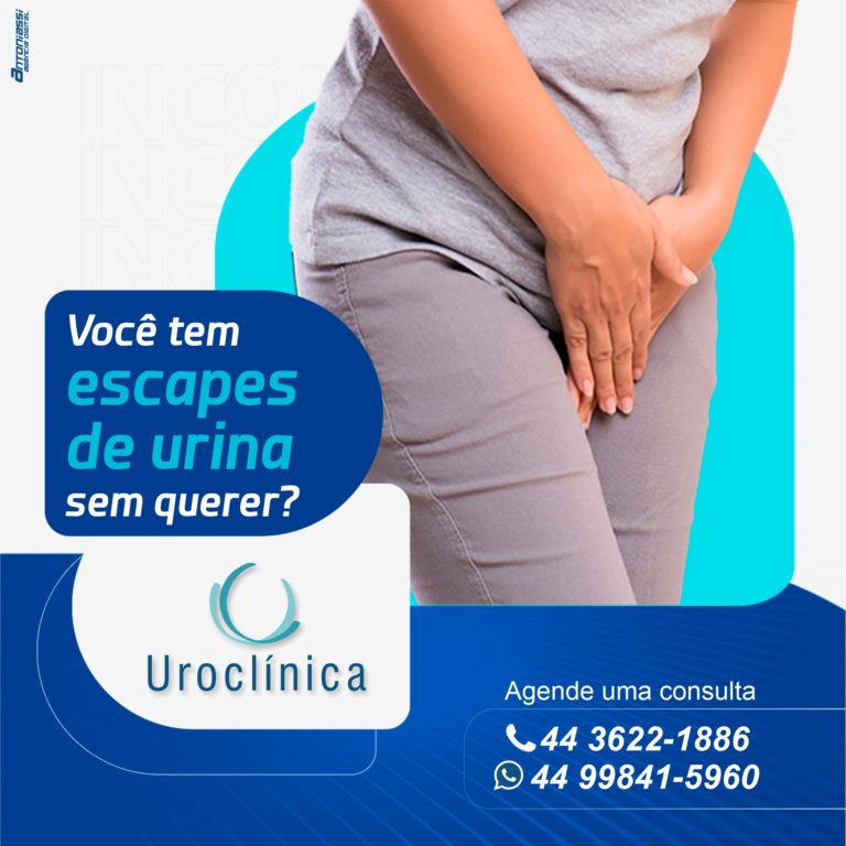 escape de urina Uroclinica Umuarama